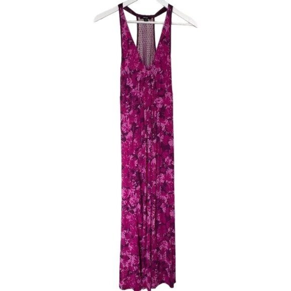 Midnight Floral Maxi Nightgown